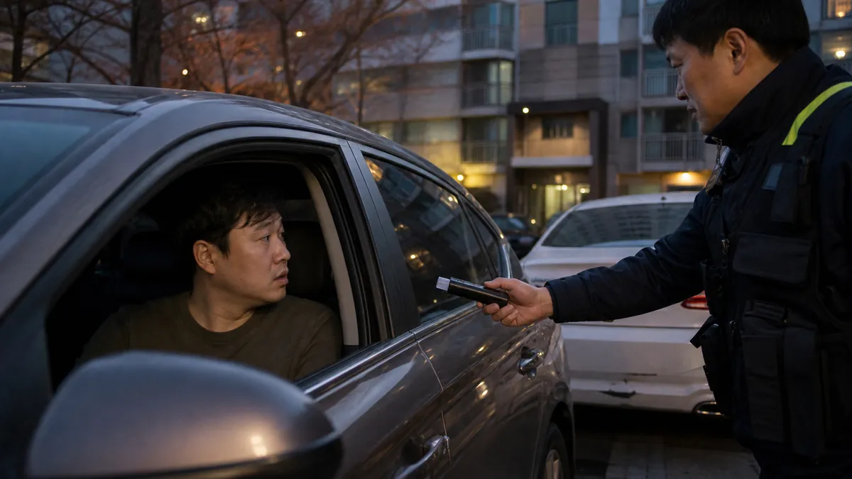 음주운전 전력 중 음주측정거부 혐의와 피해 합의로 집행유예를 받은 사례