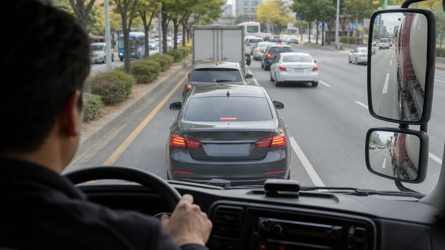 보복운전 신고와 접촉사고로 조사를 받게 된 경위