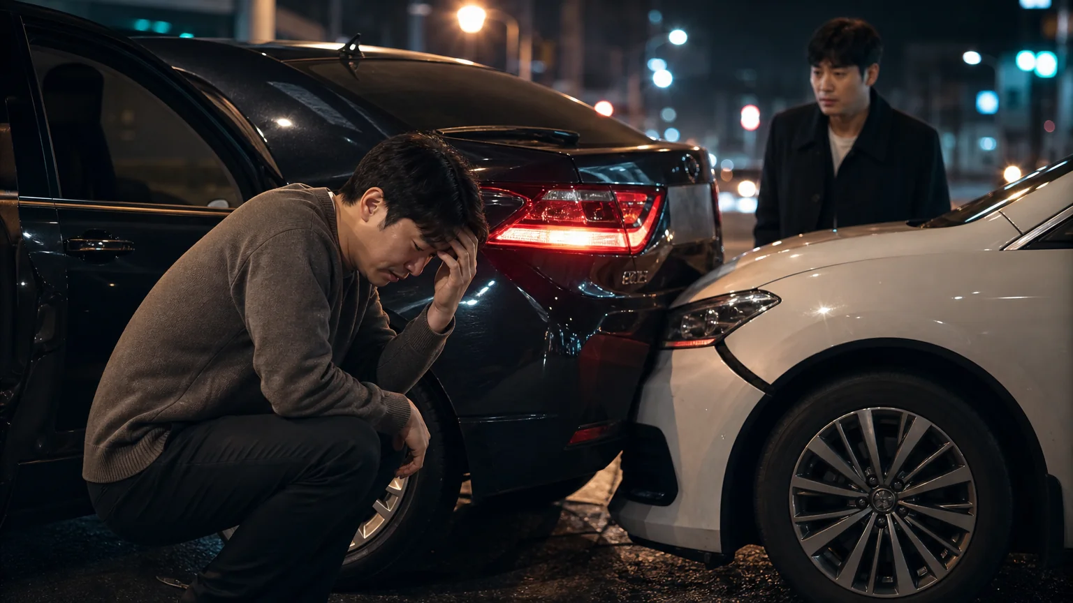 뺑소니 혐의로 재판을 받게 된 경위